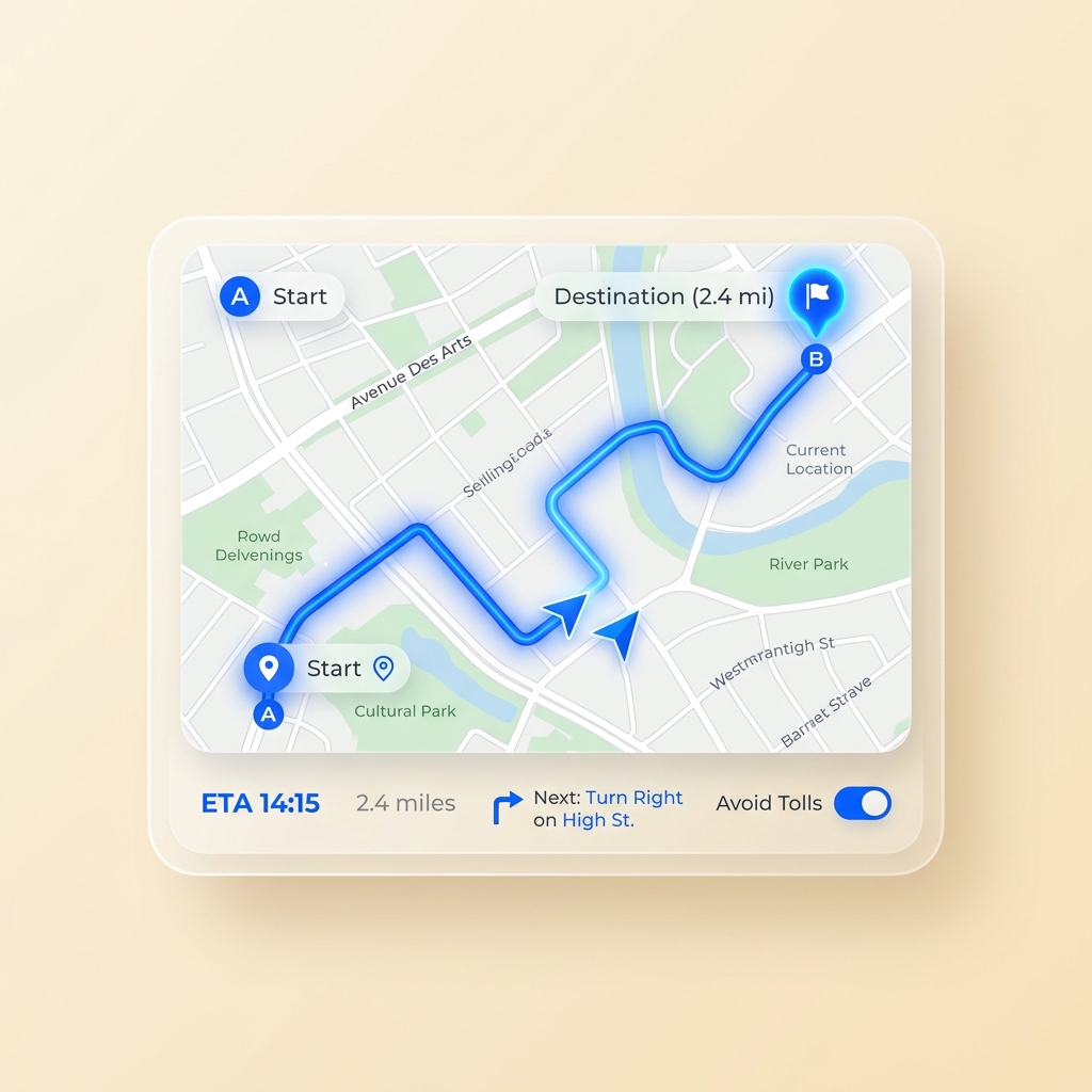 TrExOra Navigate — Smart maps and route planning